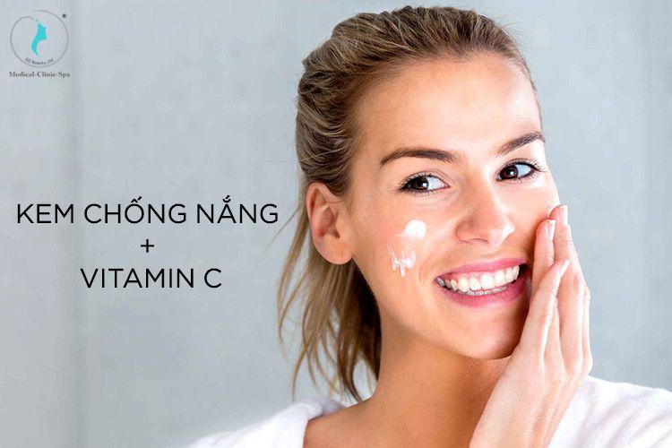 Bảo vệ da tối ưu với Vitamin C và kem chống nắng