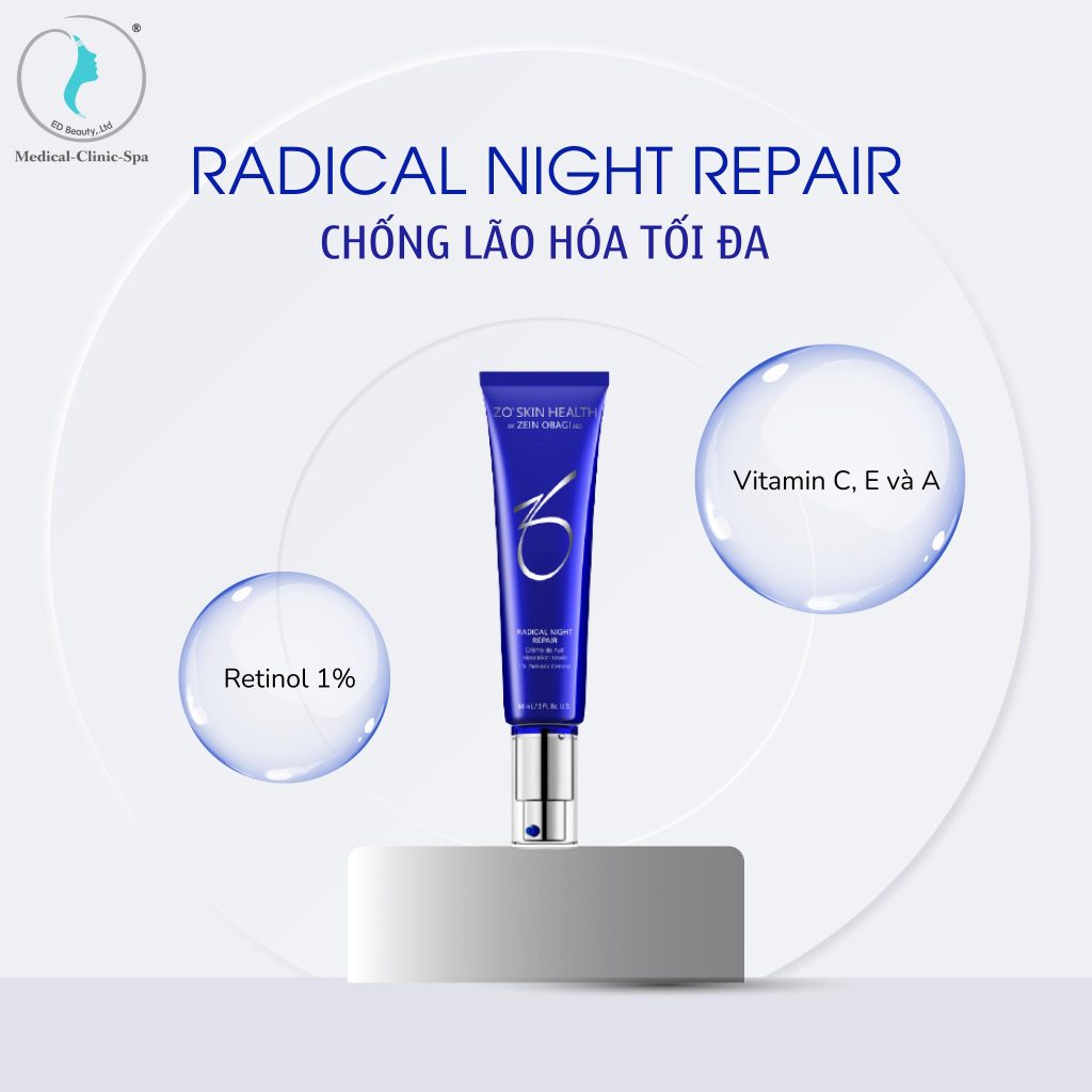 ZO Radical Night Repair chống lão hóa tối đa